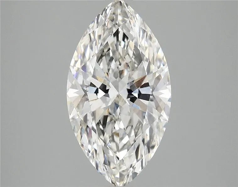 2.87ct Marquise Lab Grown Diamond (Colour G, Clarity VS1, IGI Certified) - Jewelry by Cleo