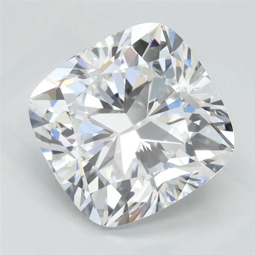 2.93ct Cushion modified Lab Grown Diamond (Colour D, Clarity VVS1, IGI Certified) - Jewelry by Cleo