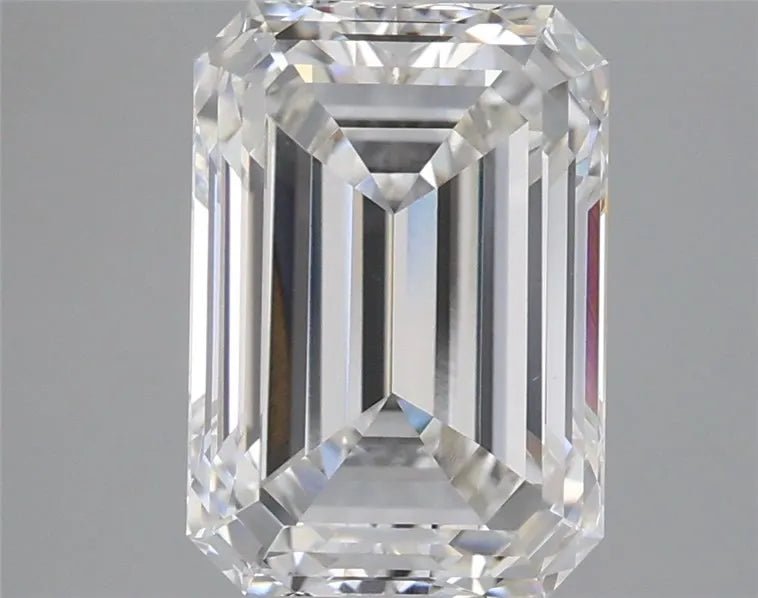 2.97ct Emerald Lab Grown Diamond (Colour G, Clarity VS1, IGI Certified) - Jewelry by Cleo