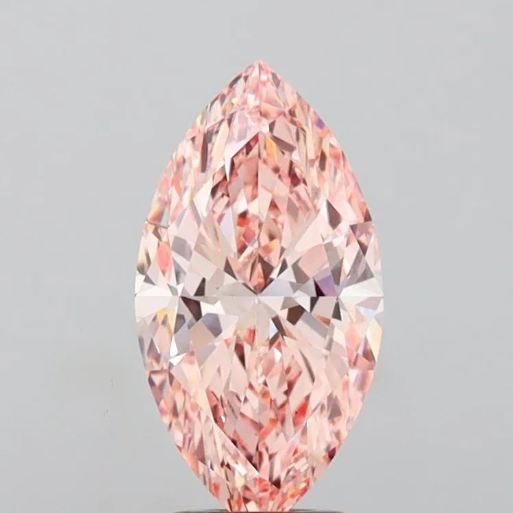 3.00ct Marquise Lab Grown Diamond (Colour Fancy Intense Pink, Clarity VS1, IGI Certified)