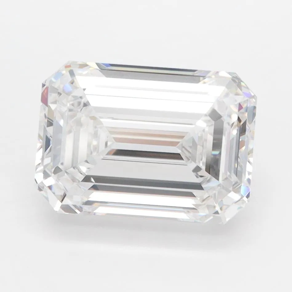 3.01ct Emerald Lab Grown Diamond (Colour D, Clarity VVS1, IGI Certified)