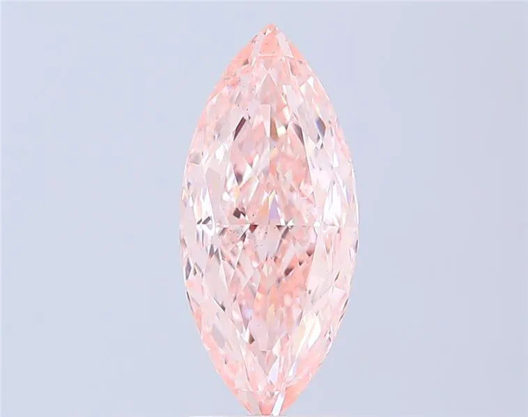 3.01ct Marquise Lab Grown Diamond (Colour Fancy Intense Pink, Clarity VS2, IGI Certified)