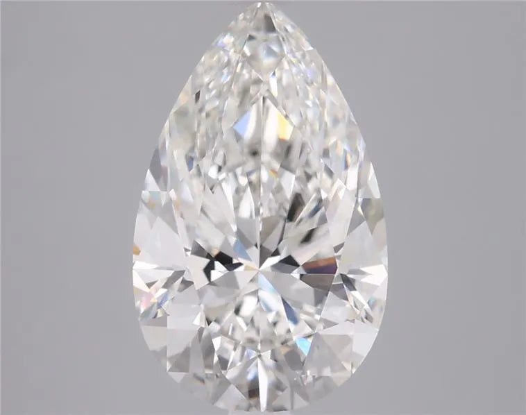 3.01ct Pear Lab Grown Diamond (Colour F, Clarity VVS2, IGI Certified)
