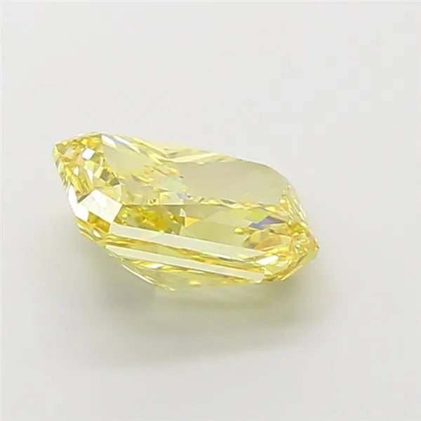3.01ct Radiant Lab Grown Diamond (Colour Fancy Vivid Yellow, Clarity SI1, IGI Certified)
