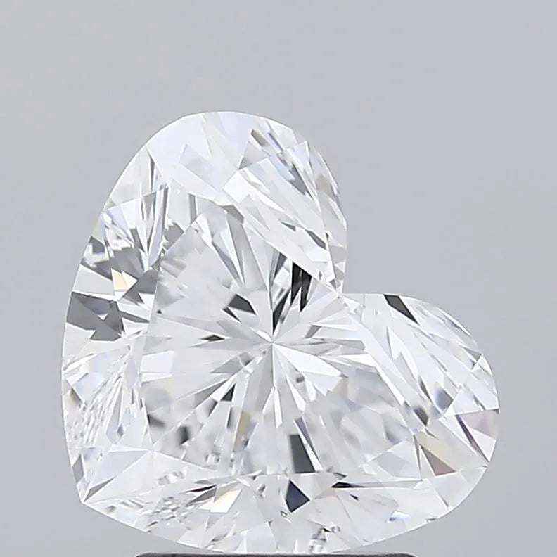 3.02ct Heart Lab Grown Diamond (Colour D, Clarity VVS1, IGI Certified)