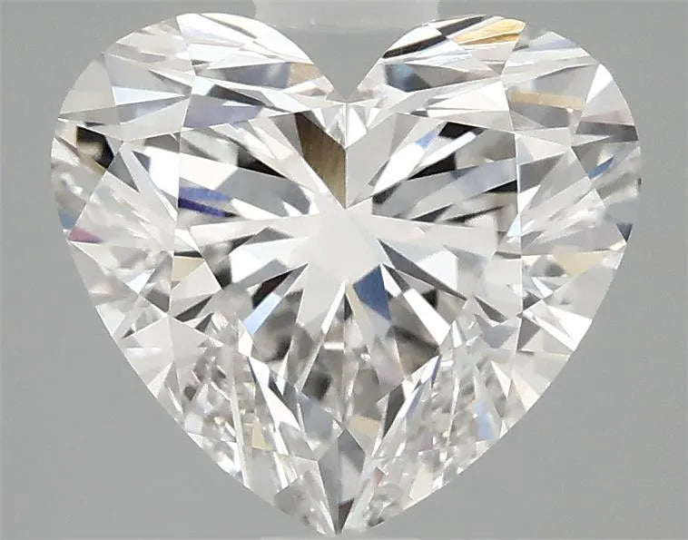 3.02ct Heart Lab Grown Diamond (Colour G, Clarity VVS2, IGI Certified)