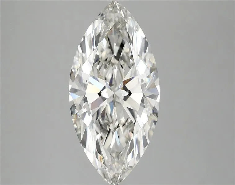 3.02ct Marquise Lab Grown Diamond (Colour H, Clarity VS1, IGI Certified)