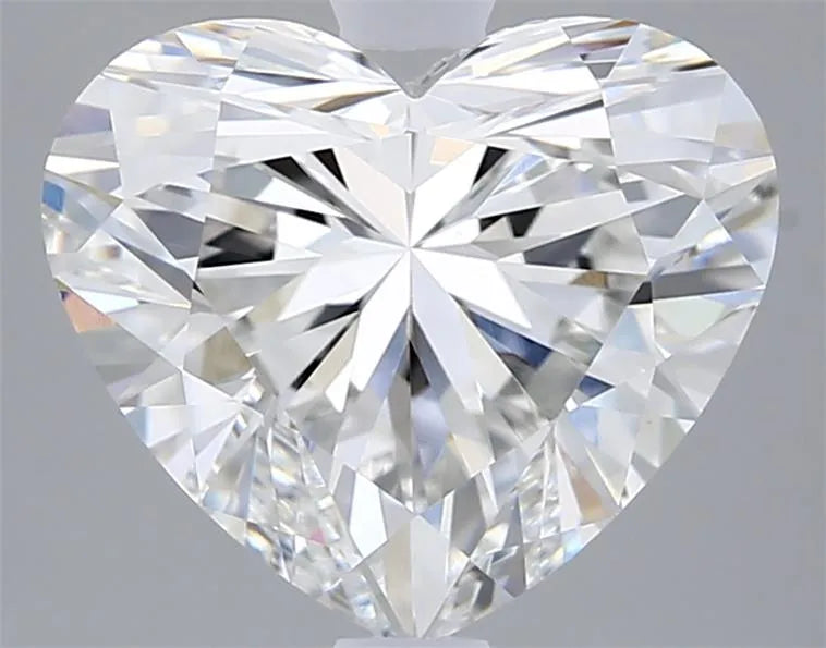 3.03ct Heart Lab Grown Diamond (Colour F, Clarity VVS2, IGI Certified)