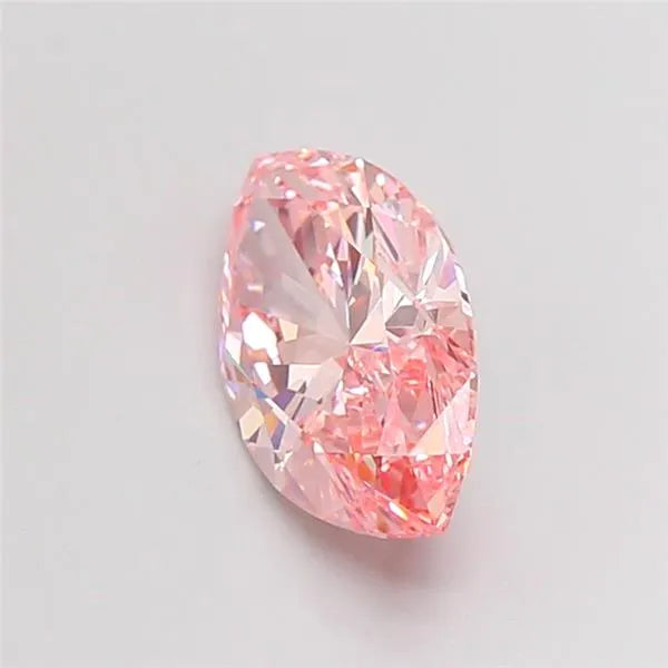 3.03ct Marquise Lab Grown Diamond (Colour Fancy Vivid Pink, Clarity VVS2, IGI Certified)