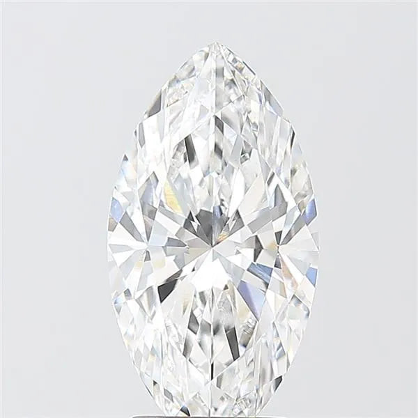 3.04ct Marquise Lab Grown Diamond (Colour E, Clarity VVS2, IGI Certified)