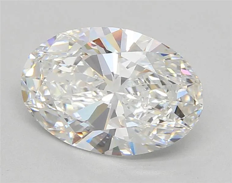 3.04ct Oval Lab Grown Diamond (Colour E, Clarity VVS2, IGI Certified)