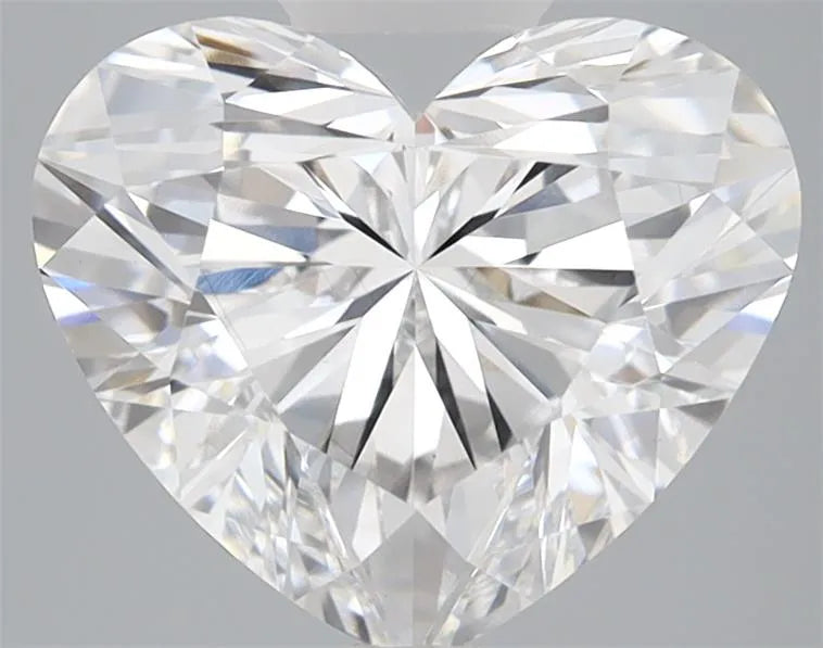 3.06ct Heart Lab Grown Diamond (Colour D, Clarity VS1, IGI Certified)