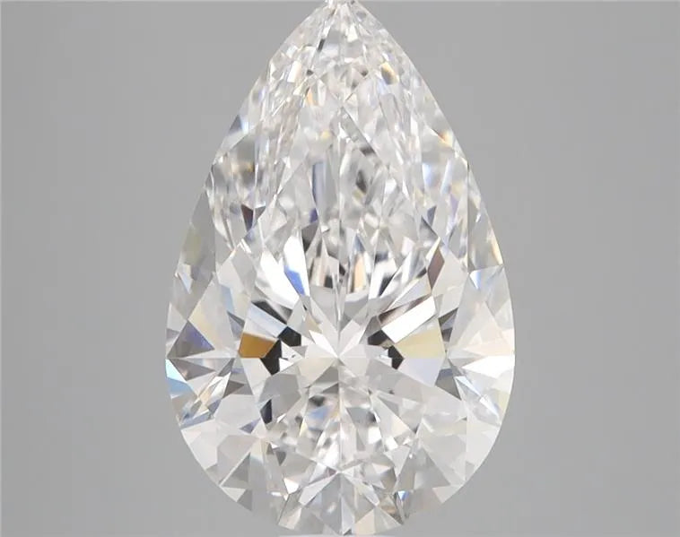 3.06ct Pear Lab Grown Diamond (Colour D, Clarity VVS2, IGI Certified)