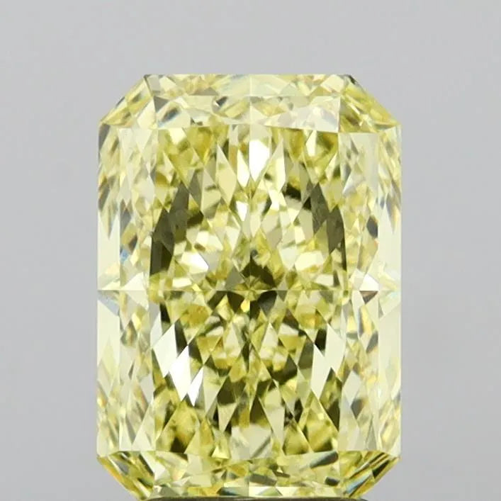 3.06ct Radiant Lab Grown Diamond (Colour Fancy Intense Yellow, Clarity VS1, IGI Certified)