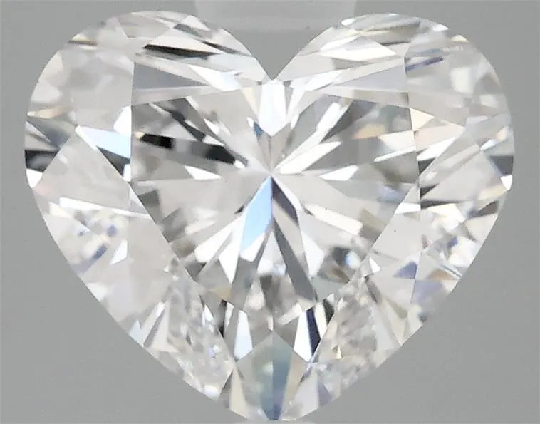 3.09ct Heart Lab Grown Diamond (Colour E, Clarity VVS2, IGI Certified)