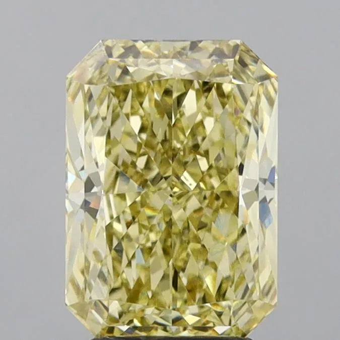 3.09ct Radiant Lab Grown Diamond (Colour Fancy Yellow, Clarity VVS2, IGI Certified)