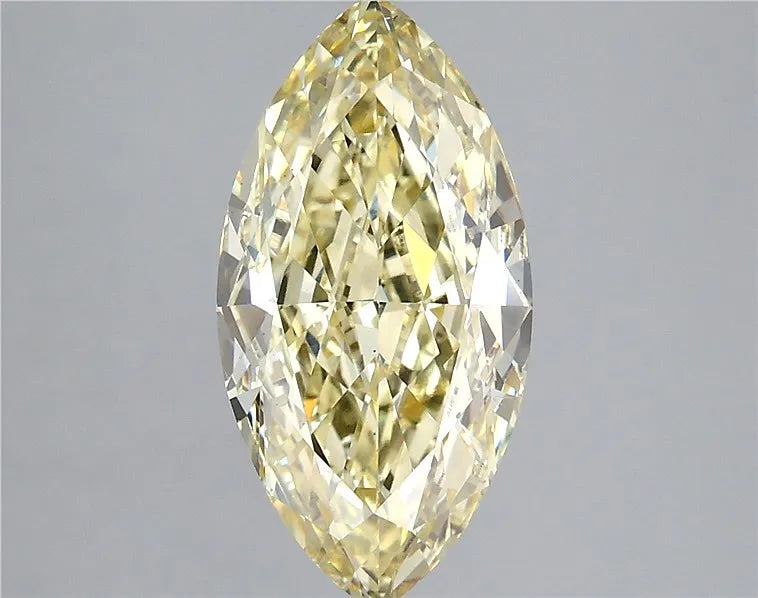 3.10ct Marquise Lab Grown Diamond (Colour Fancy Yellow, Clarity VS1, IGI Certified)