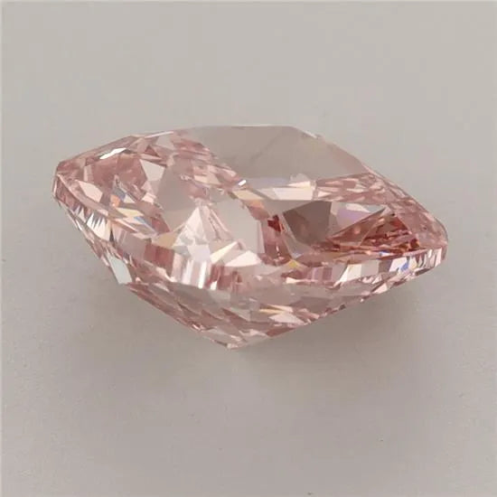 3.11ct Cushion modified Lab Grown Diamond (Colour Fancy Vivid Pink, Clarity VS1, IGI Certified)