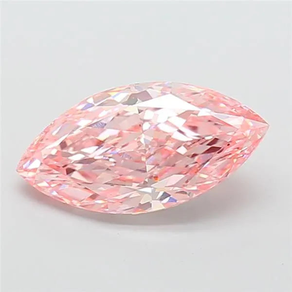3.44ct Marquise Lab Grown Diamond (Colour Fancy Vivid Pink, Clarity VS1, IGI Certified)