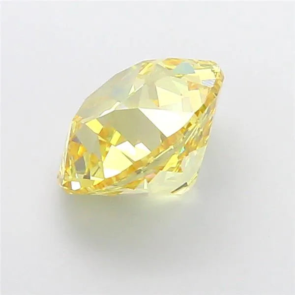 3.52ct Old european cut Lab Grown Diamond (Colour Fancy Intense Yellow, Clarity VS1, IGI Certified)