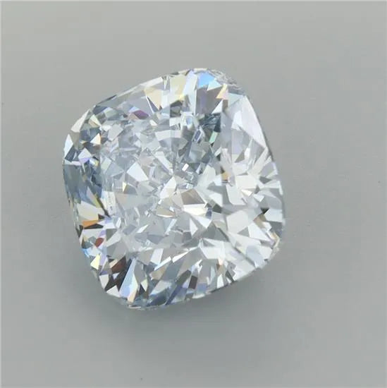 3.53ct Cushion modified Lab Grown Diamond (Colour Fancy Light Blue, Clarity VVS1, IGI Certified)