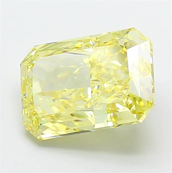 3.55ct Radiant Lab Grown Diamond (Colour Fancy Intense Yellow, Clarity VVS1, IGI Certified)