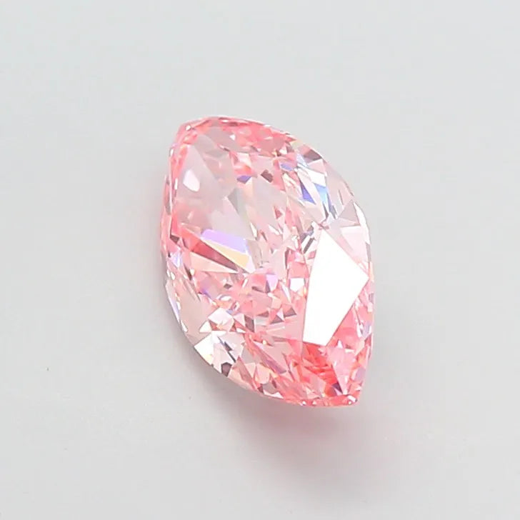 3.56ct Marquise Lab Grown Diamond (Colour Fancy Vivid Pink, Clarity VS1, IGI Certified)
