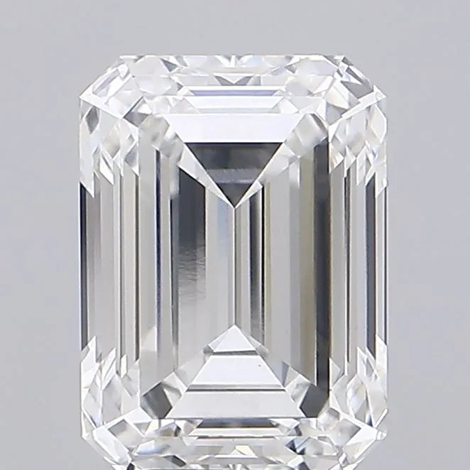 3.66ct Emerald Lab Grown Diamond (Colour F, Clarity VVS2, IGI Certified)