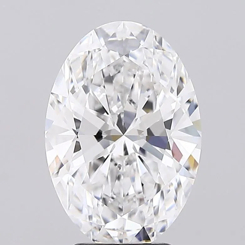 3.79ct Oval Lab Grown Diamond (Colour D, Clarity IF, IGI Certified)