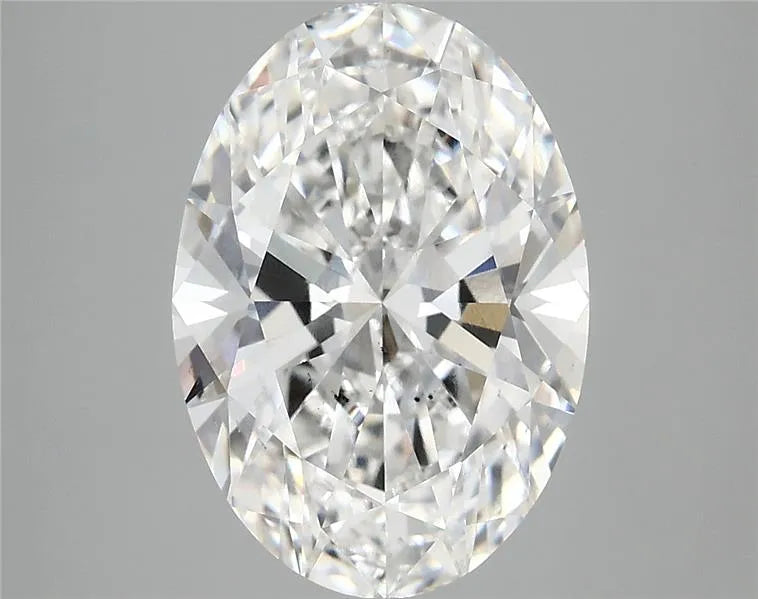 3.94ct Oval Lab Grown Diamond (Colour E, Clarity SI1, IGI Certified)