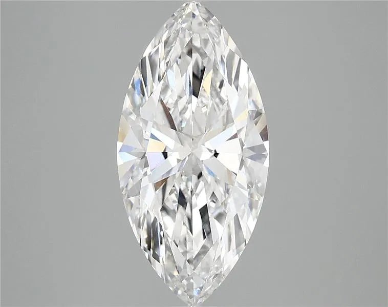 3.00ct Marquise Lab Grown Diamond (Colour E, Clarity VVS2, IGI Certified) - Jewelry by Cleo