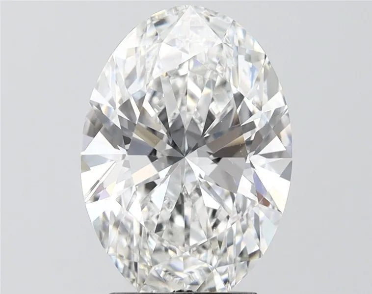 3.00ct Oval Lab Grown Diamond (Colour E, Clarity VVS1, IGI Certified) - Jewelry by Cleo