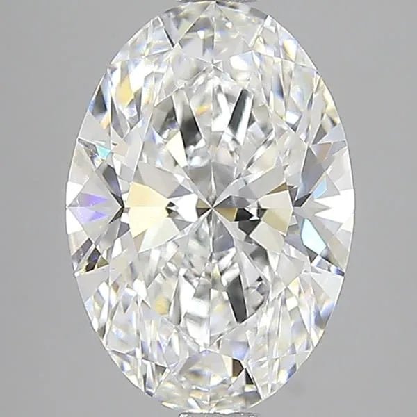 3.00ct Oval Lab Grown Diamond (Colour E, Clarity VVS2, IGI Certified) - Jewelry by Cleo