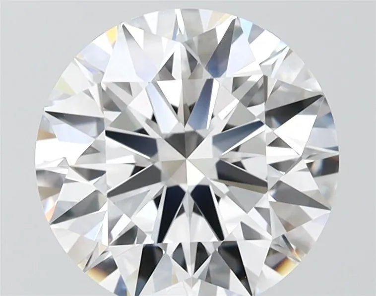 3.00ct Round Lab Grown Diamond (Colour D, Clarity VVS1, Cut ID, IGI Certified) - Jewelry by Cleo