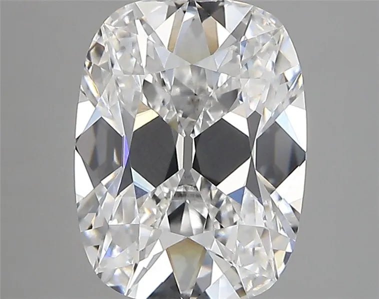3.01ct Cushion brilliant Lab Grown Diamond (Colour E, Clarity VVS2, IGI Certified) - Jewelry by Cleo
