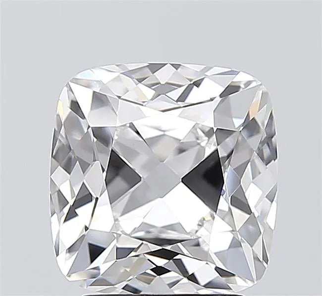 3.01ct Cushion modified Lab Grown Diamond (Colour D, Clarity VVS2, IGI Certified) - Jewelry by Cleo