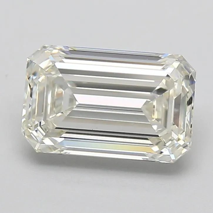3.01ct Emerald Lab Grown Diamond (Colour G, Clarity VS1, IGI Certified) - Jewelry by Cleo