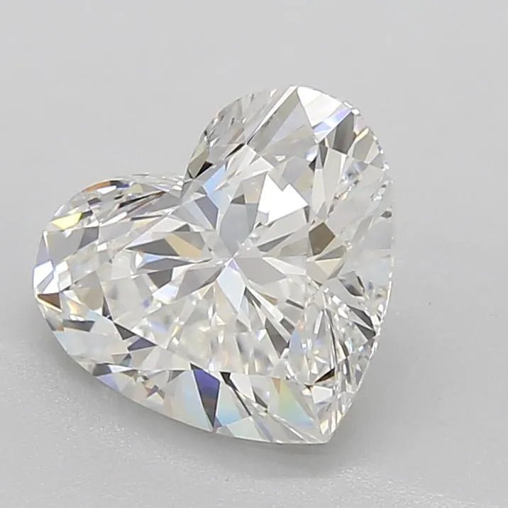 3.01ct Heart Lab Grown Diamond (Colour E, Clarity VVS1, IGI Certified) - Jewelry by Cleo
