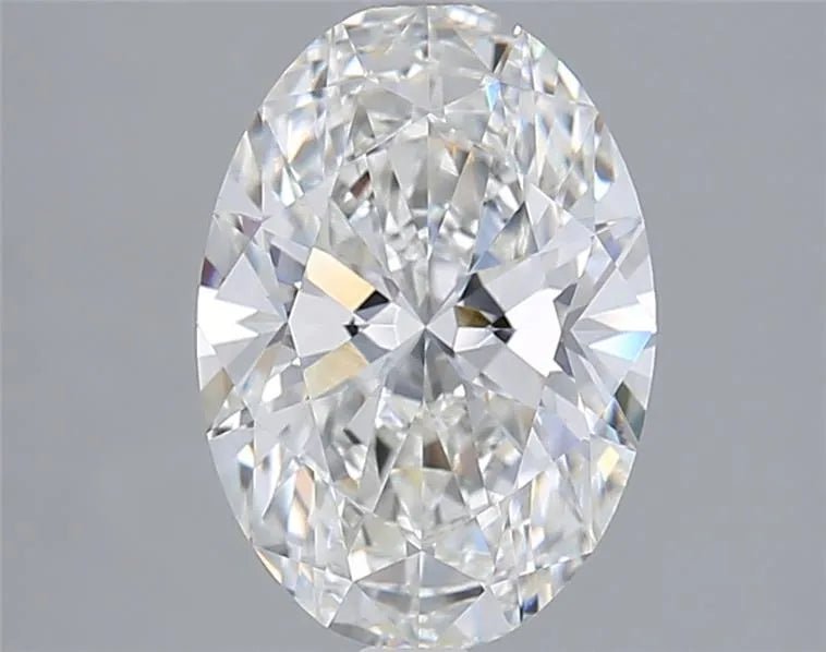 3.01ct Oval Lab Grown Diamond (Colour G, Clarity VVS2, IGI Certified) - Jewelry by Cleo