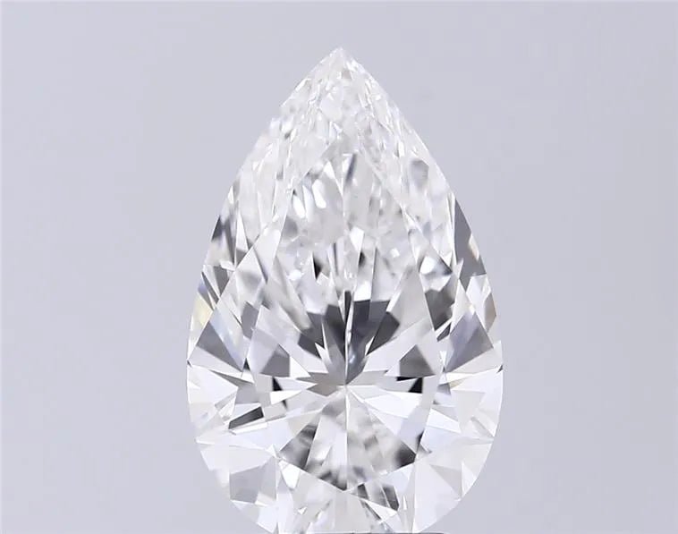 3.01ct Pear Lab Grown Diamond (Colour E, Clarity VVS1, IGI Certified) - Jewelry by Cleo