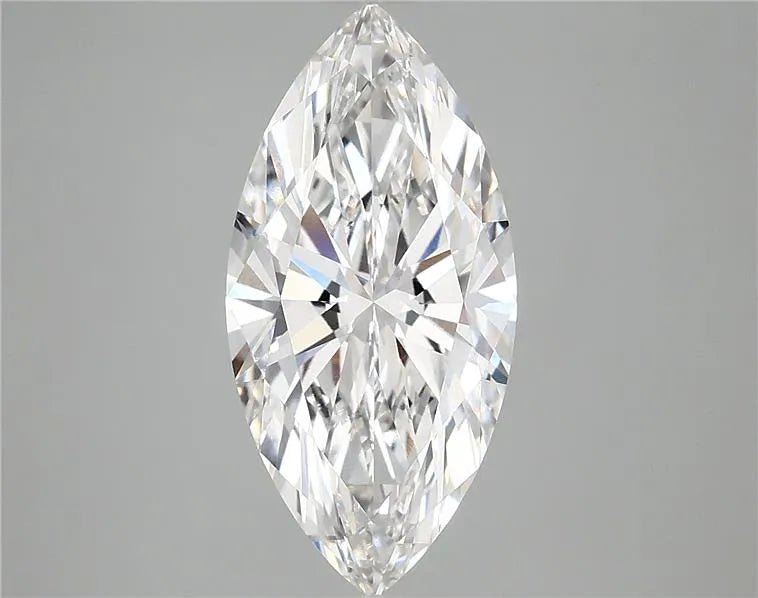 3.02ct Marquise Lab Grown Diamond (Colour E, Clarity VVS2, IGI Certified) - Jewelry by Cleo