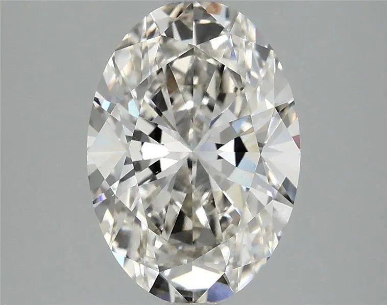 3.02ct Oval Lab Grown Diamond (Colour H, Clarity VVS2, IGI Certified) - Jewelry by Cleo