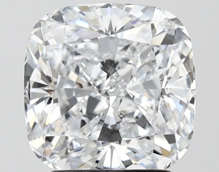 3.03ct Cushion modified Lab Grown Diamond (Colour E, Clarity VVS2, IGI Certified) - Jewelry by Cleo