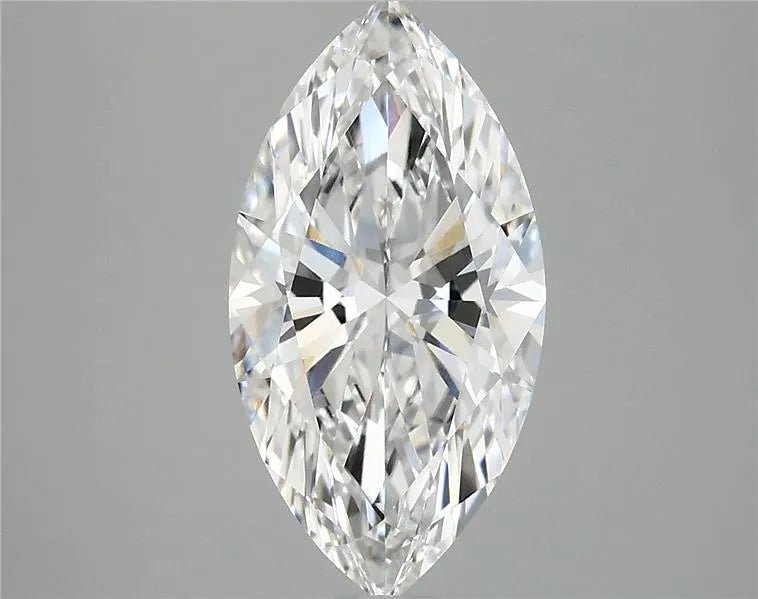 3.03ct Marquise Lab Grown Diamond (Colour D, Clarity VVS2, IGI Certified) - Jewelry by Cleo