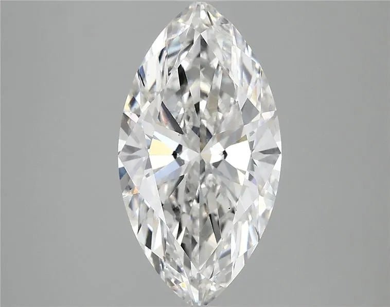 3.03ct Marquise Lab Grown Diamond (Colour F, Clarity VS1, IGI Certified) - Jewelry by Cleo