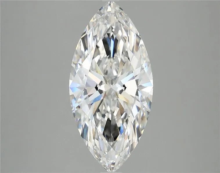 3.04ct Marquise Lab Grown Diamond (Colour E, Clarity VVS2, IGI Certified) - Jewelry by Cleo