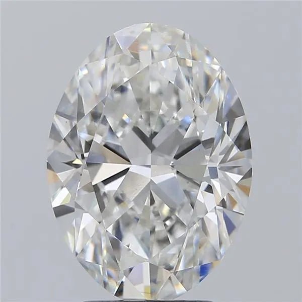 3.04ct Oval Lab Grown Diamond (Colour E, Clarity VVS2, IGI Certified) - Jewelry by Cleo