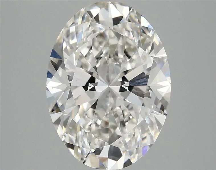 3.04ct Oval Lab Grown Diamond (Colour G, Clarity VS1, IGI Certified) - Jewelry by Cleo