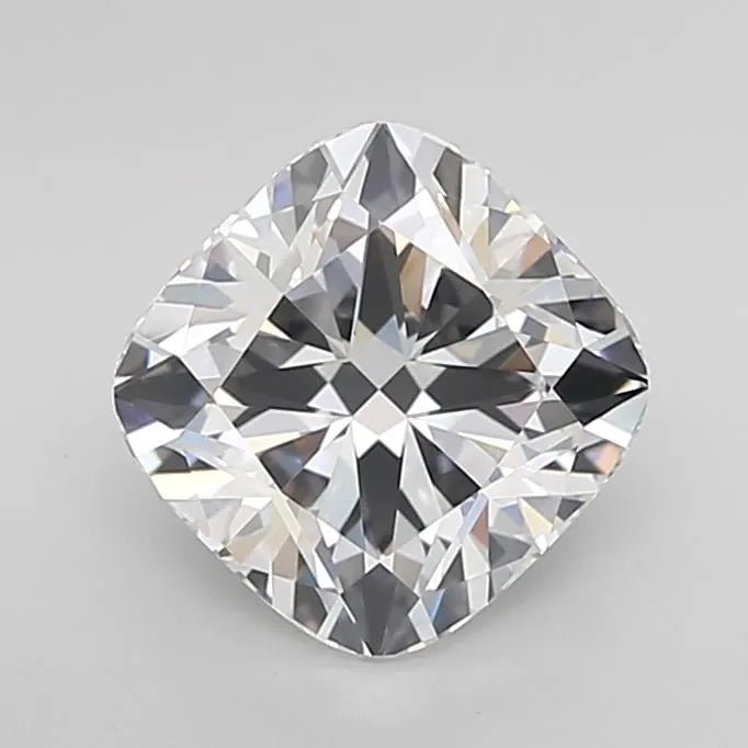 3.05ct Cushion modified Lab Grown Diamond (Colour D, Clarity VVS1, Cut EX, IGI Certified) - Jewelry by Cleo