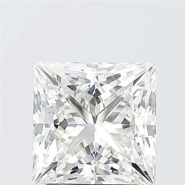 3.05ct Princess Lab Grown Diamond (Colour G, Clarity VVS2, IGI Certified) - Jewelry by Cleo